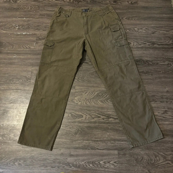 5.11 Tactical Men's Active Work Pants 74251 Green Size: 40 X 36 Work Wear Pants - Picture 2 of 8